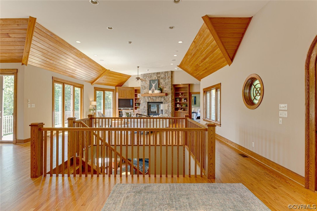 3535 Meadow Road Sandston, VA 23150 - Photo 12 of 50 a view of entryway with a door and wooden floor