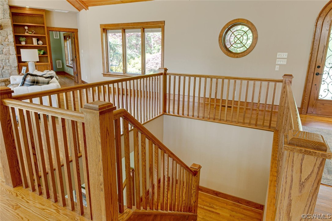 3535 Meadow Road Sandston, VA 23150 - Photo 13 of 50 a view of a hallway with wooden floor