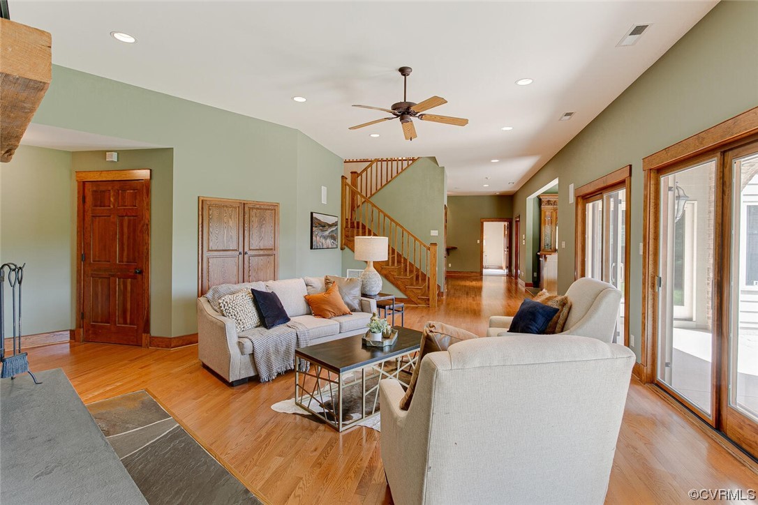 3535 Meadow Road Sandston, VA 23150 - Photo 32 of 50 a living room with furniture and a large window