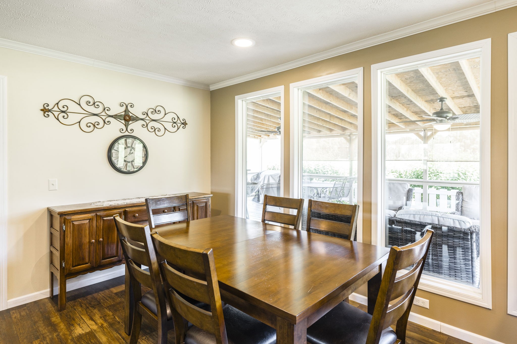 4265 Armstrong Road Springfield, TN 37172 - Photo 23 of 57 a view of a dining room with furniture window and outside view