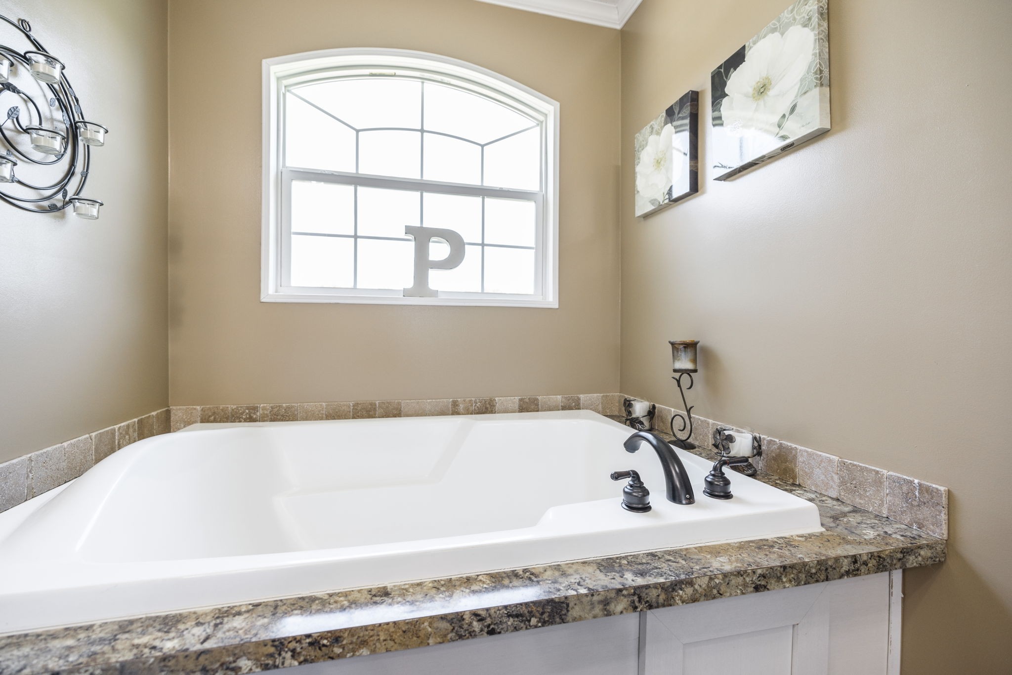 4265 Armstrong Road Springfield, TN 37172 - Photo 33 of 57 a bathroom with a granite countertop sink and bathtub