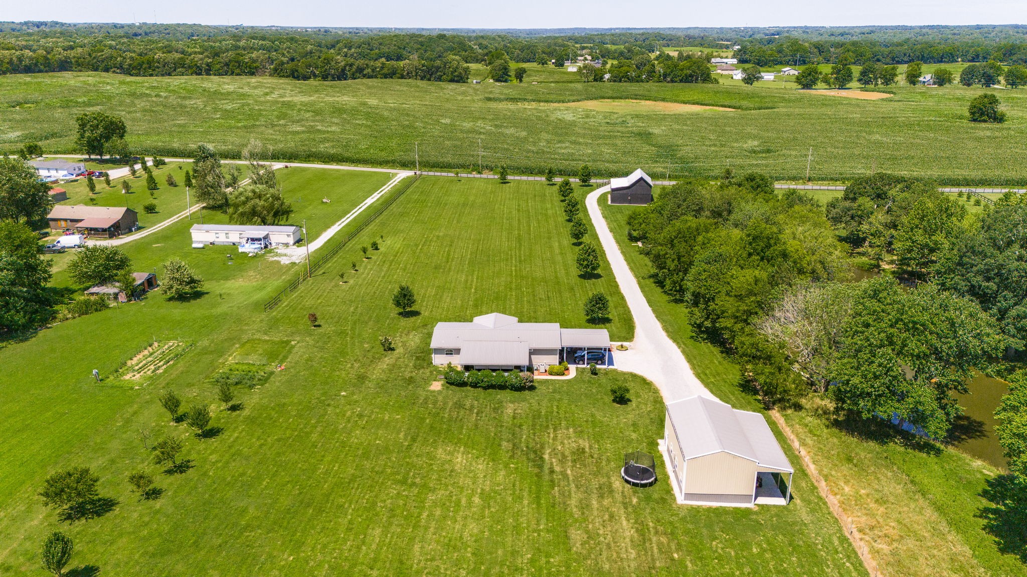 4265 Armstrong Road Springfield, TN 37172 - Photo 54 of 57 a view of a lake with a houses