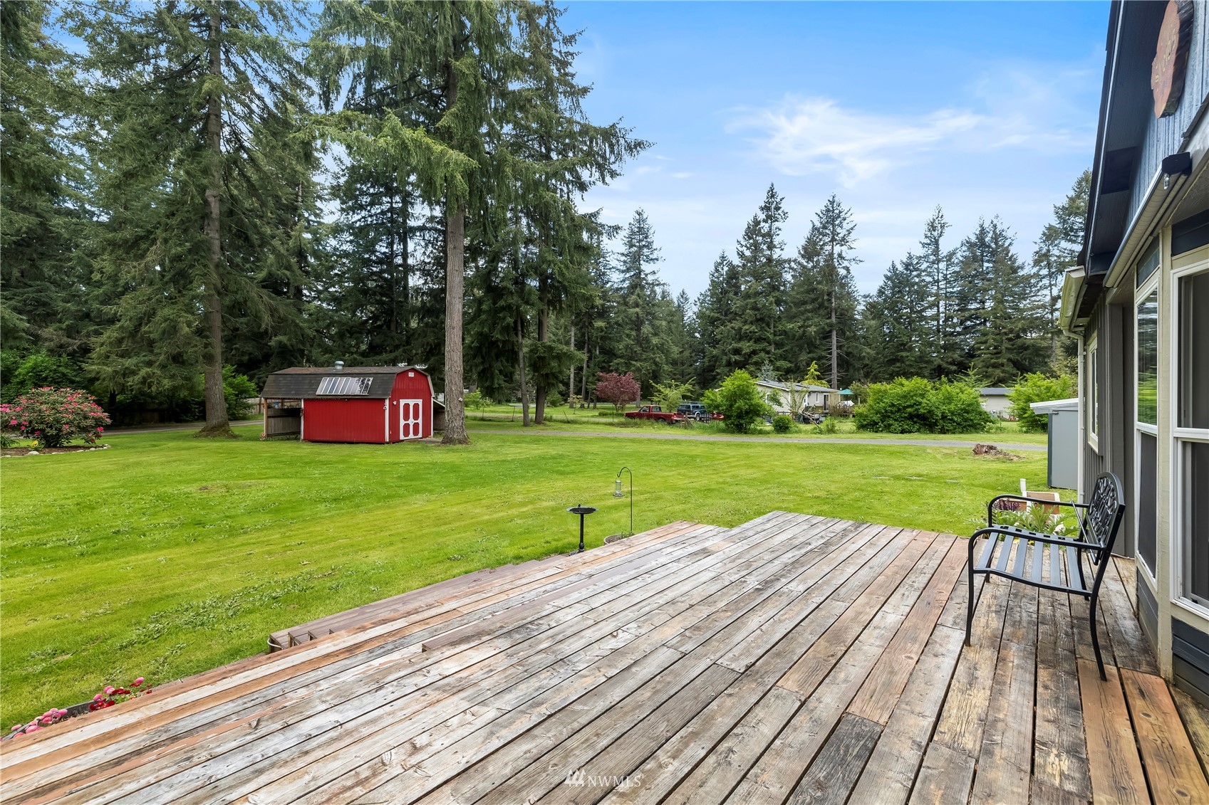 16820 Littlerock Road Southwest Rochester, WA 98579 - Photo 13 of 33 a view of pool with deck and yard