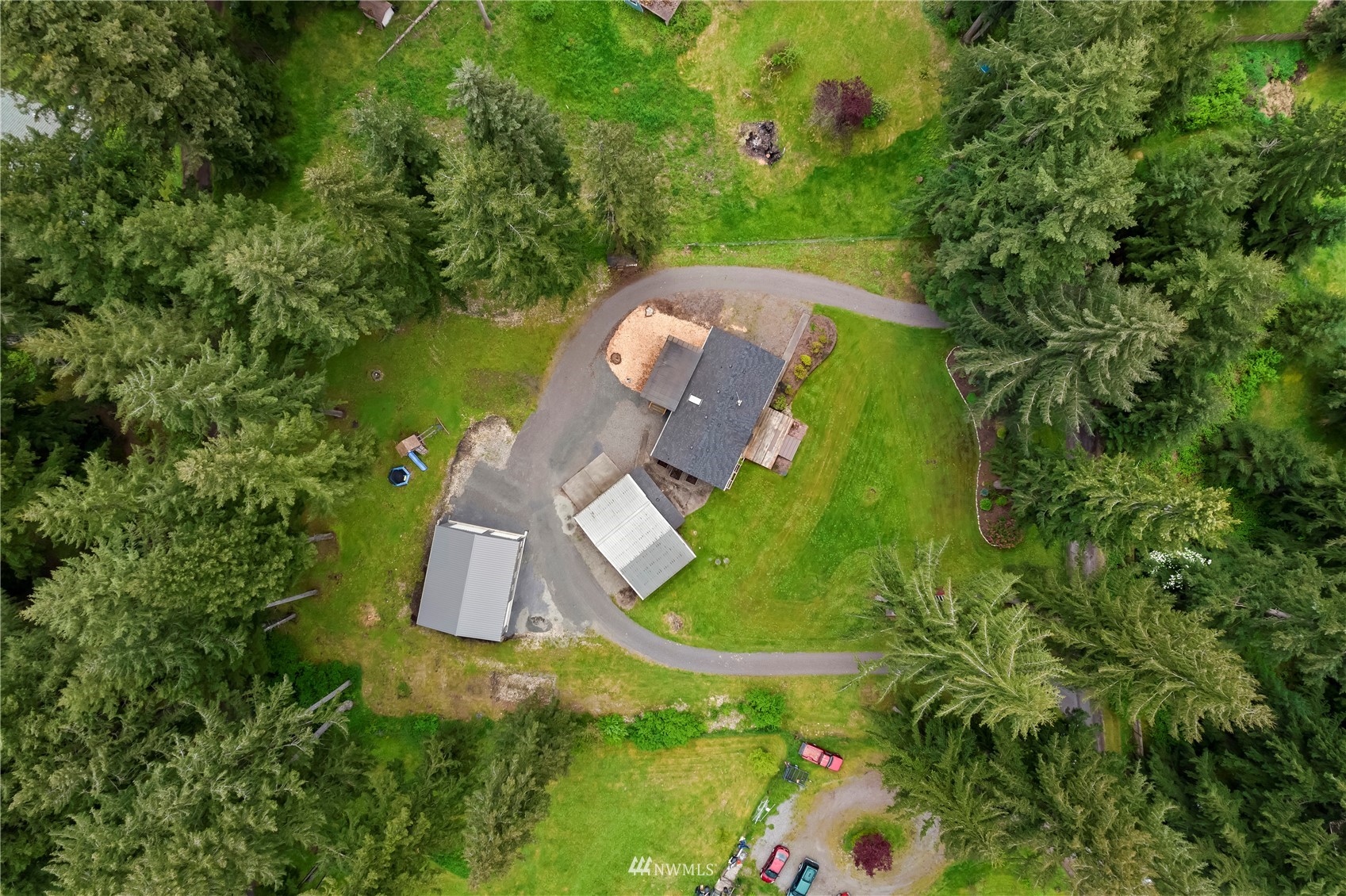 16820 Littlerock Road Southwest Rochester, WA 98579 - Photo 33 of 33 an aerial view of a house