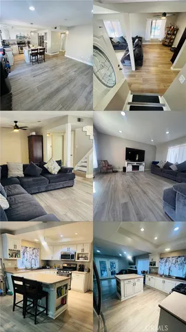 a kitchen with stainless steel appliances kitchen island granite countertop a stove and a sink