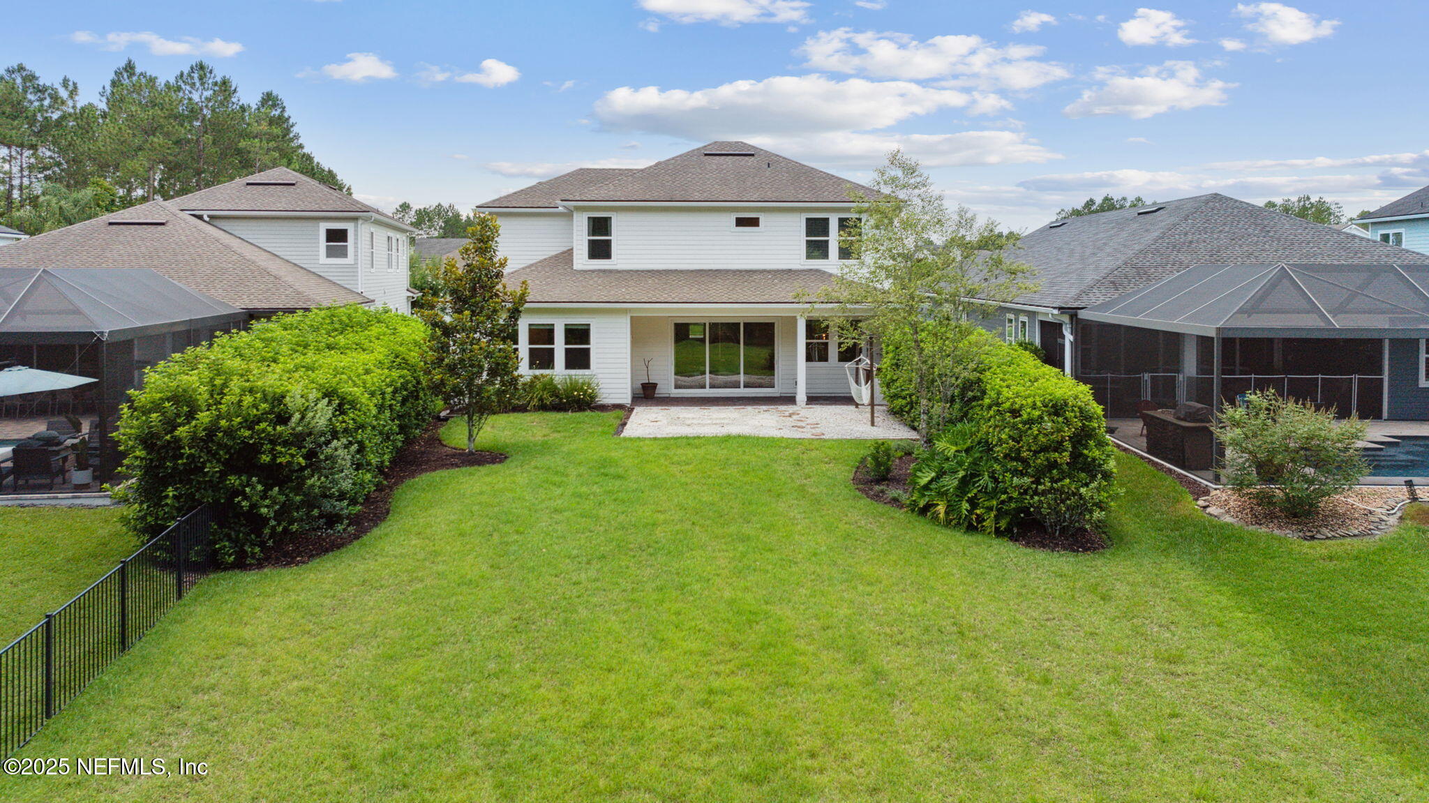 21 Mollusk Road St. Johns, FL 32259 - Photo 38 of 47 Back of Home Drone Photography