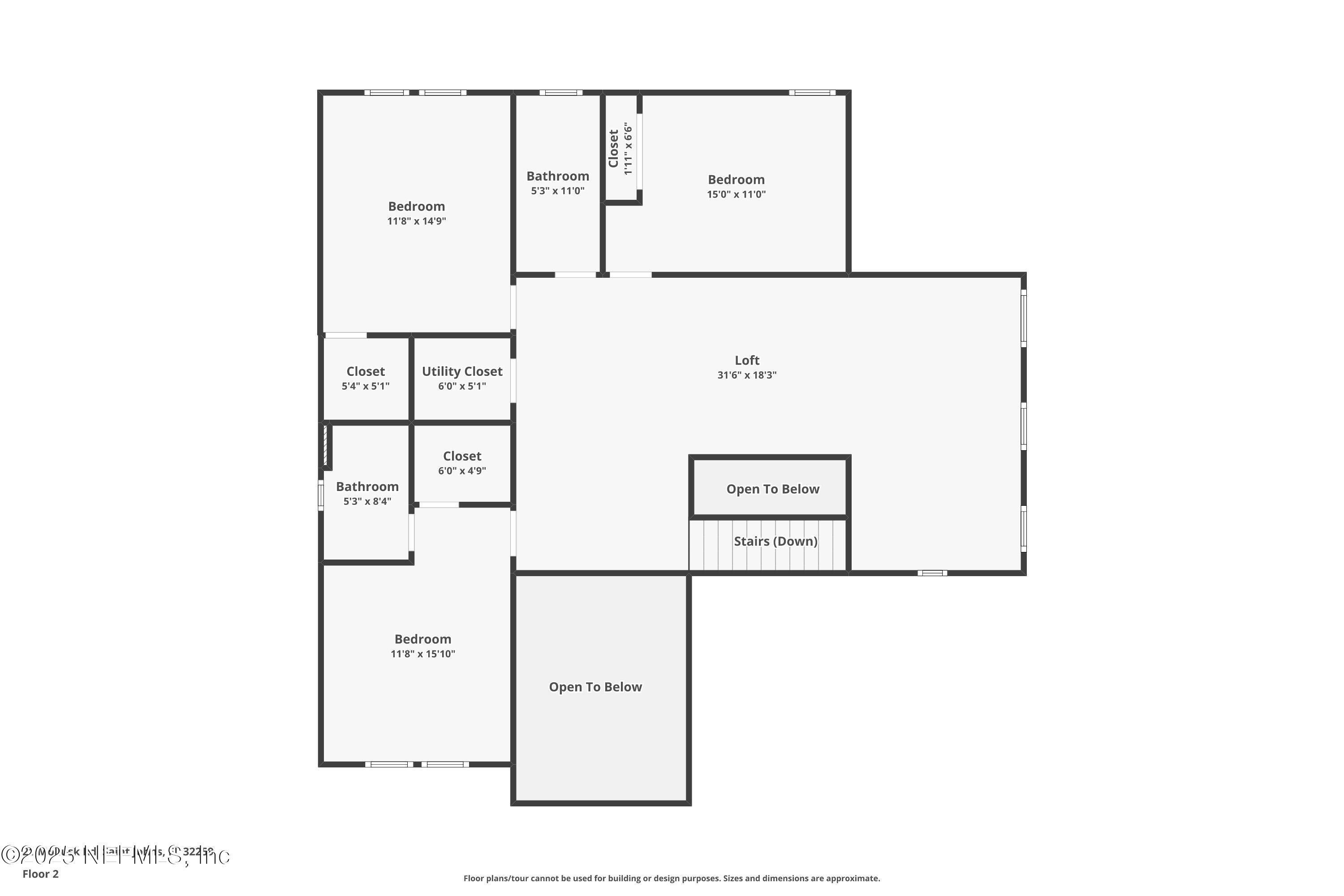 21 Mollusk Road St. Johns, FL 32259 - Photo 46 of 47 Floor Plan ~ Level 2