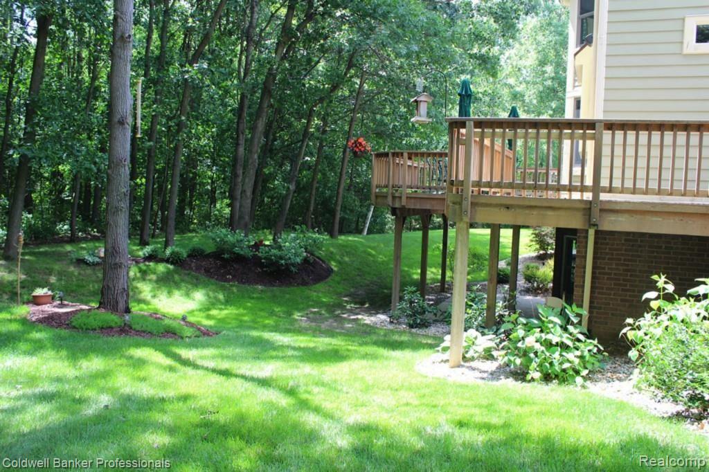 7558 Timber Ridge Court Dexter, MI 48130 - Photo 43 of 50 MLS38_deck_and_back_Summer.jpg