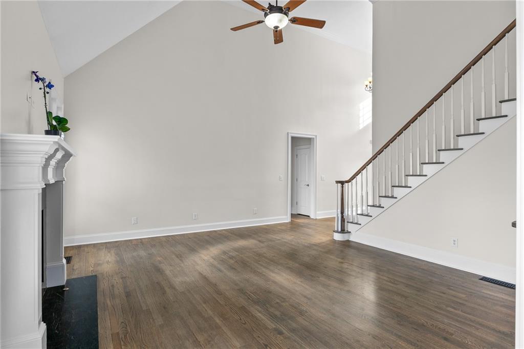 8805 Saddle Trail Ball Ground, GA 30107 - Photo 28 of 53 a view of an entryway with wooden floor