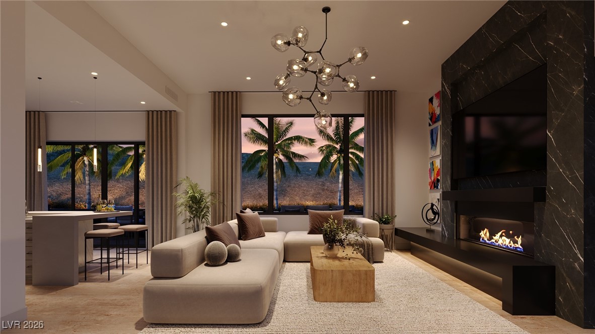 503 Overlook Rim Drive Henderson, NV 89012 - Photo 2 of 15 Rendering of Great Room