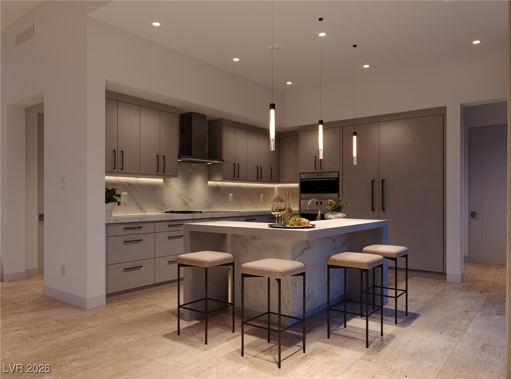 503 Overlook Rim Drive Henderson, NV 89012 - Photo 4 of 15 Rendering of Kitchen