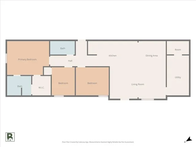a picture of a floor plan
