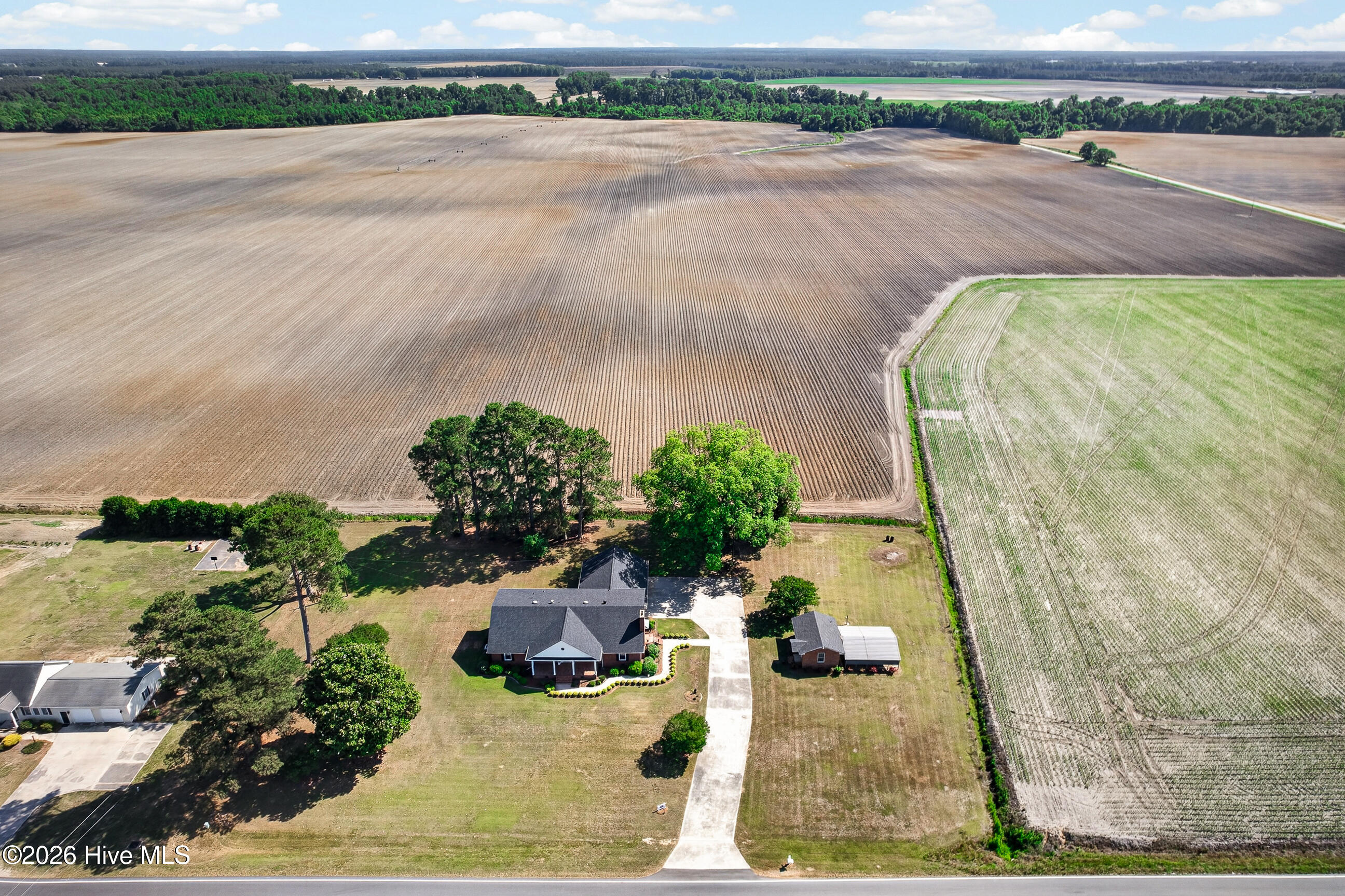 5980 Suttontown Road Faison, NC 28341 - Photo 57 of 63 Aerial View