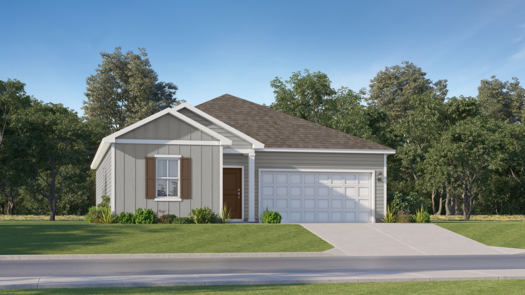 674 Shoemaker Lane Clarksville, TN 37043 - Photo 1 of 27 a front view of a house with a garden