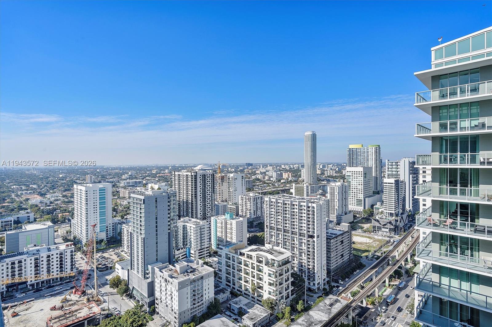 79 Southwest 12th Street, Unit 3809S Miami, FL 33130 - Photo 21 of 21 a view of city from balcony