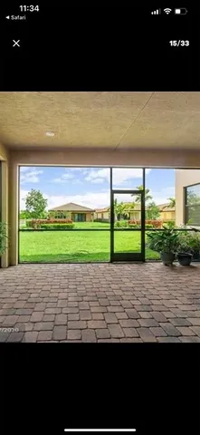 a view of a back yard of the house