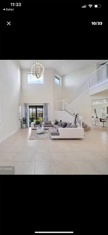 a view of building with wooden floor