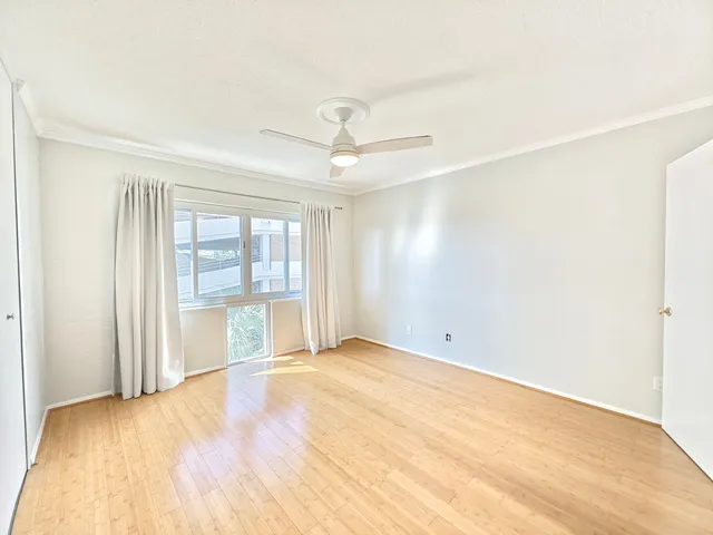 wooden floor in a room