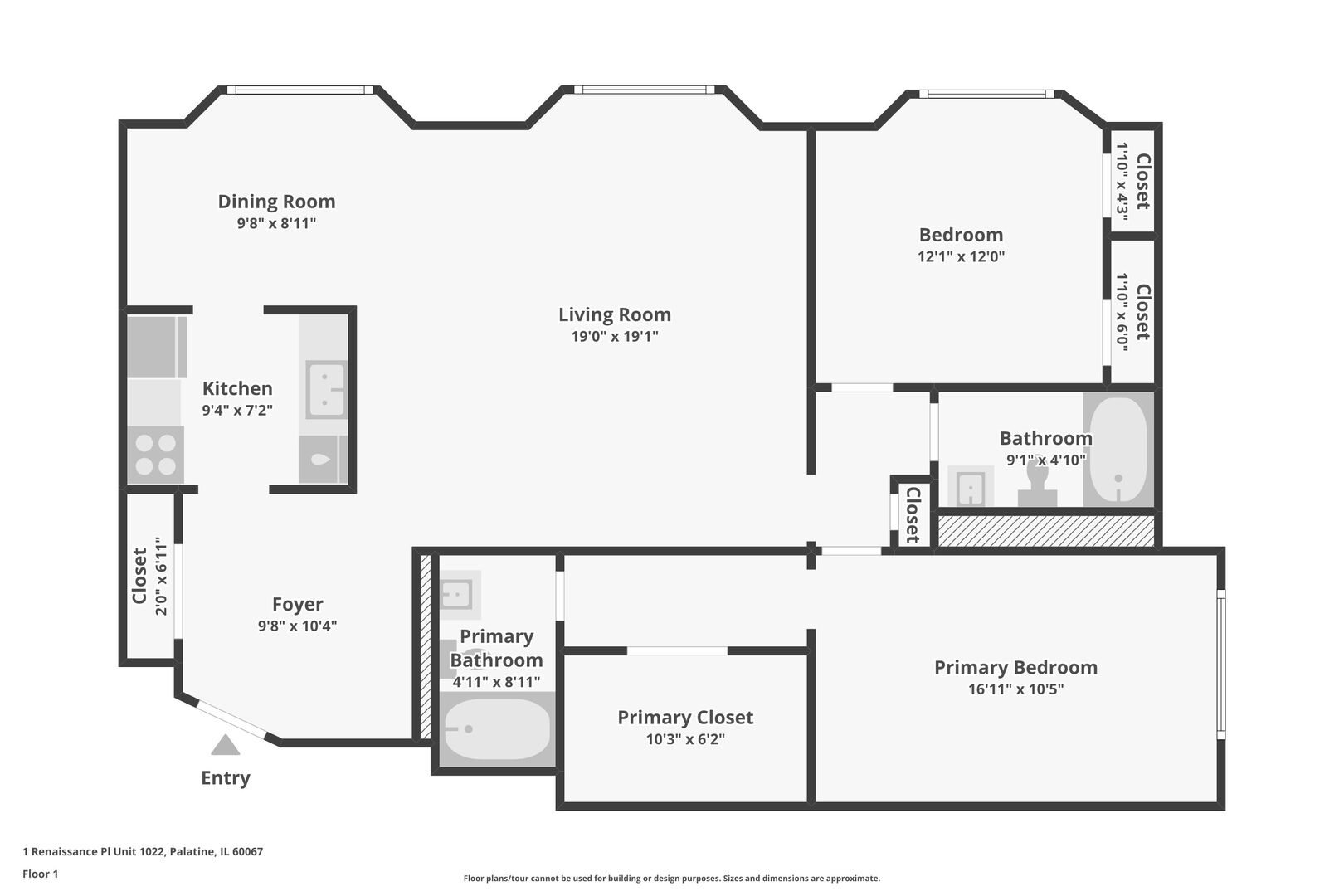 1 Renaissance Place, Unit 1022 Palatine, IL 60067 - Photo 21 of 21