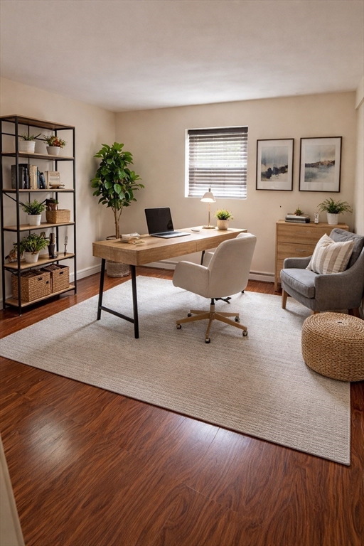 15 Cass Street, Unit 3 Boston, MA 02132 - Photo 5 of 24 a living room with furniture and painting on the wall