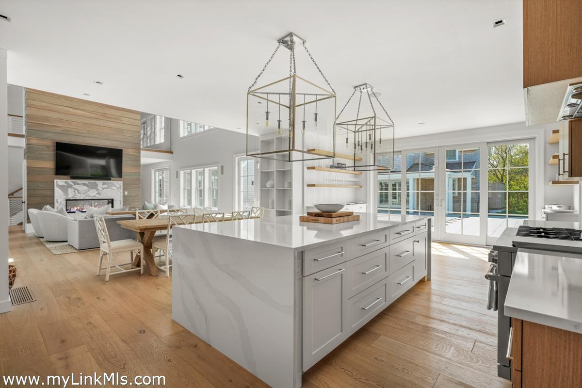 7 Pilgrim Road Nantucket, MA 02554 - Photo 14 of 43 From Kitchen to Great Room