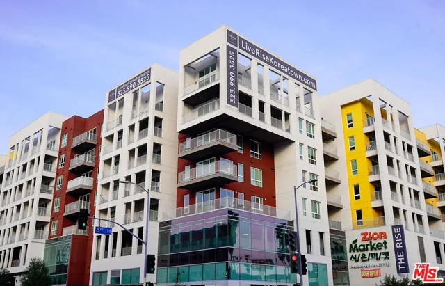 a front view of a building