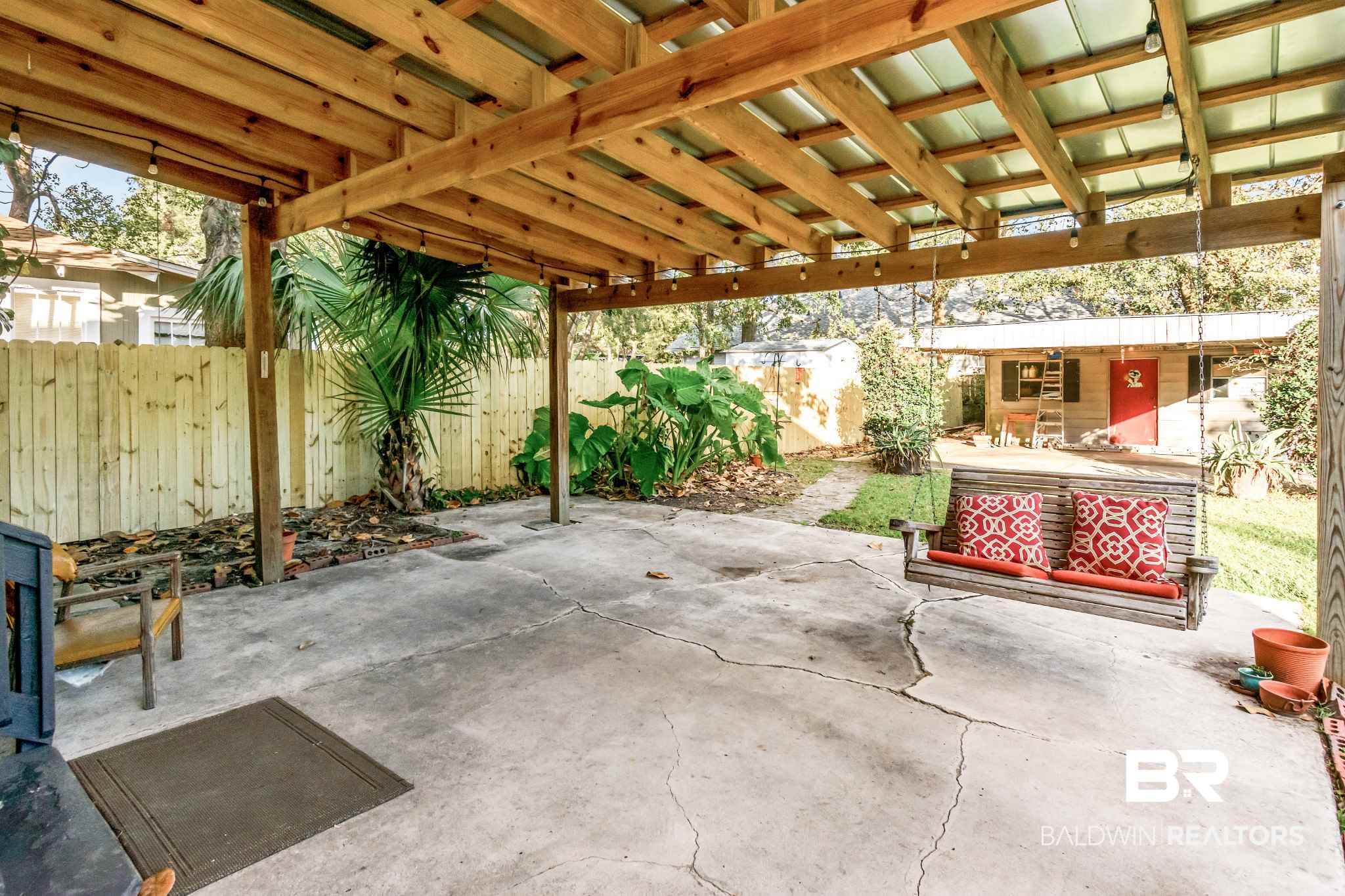 50 Semmes Avenue Mobile, AL 36604 - Photo 22 of 23 Additional view of covered patio