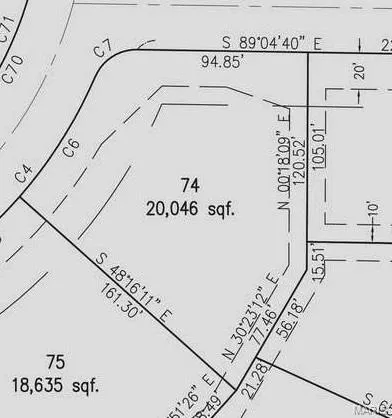 $110,000 | Lot 73 Joshua Circle/clover Ridge, Columbia, IL 62236