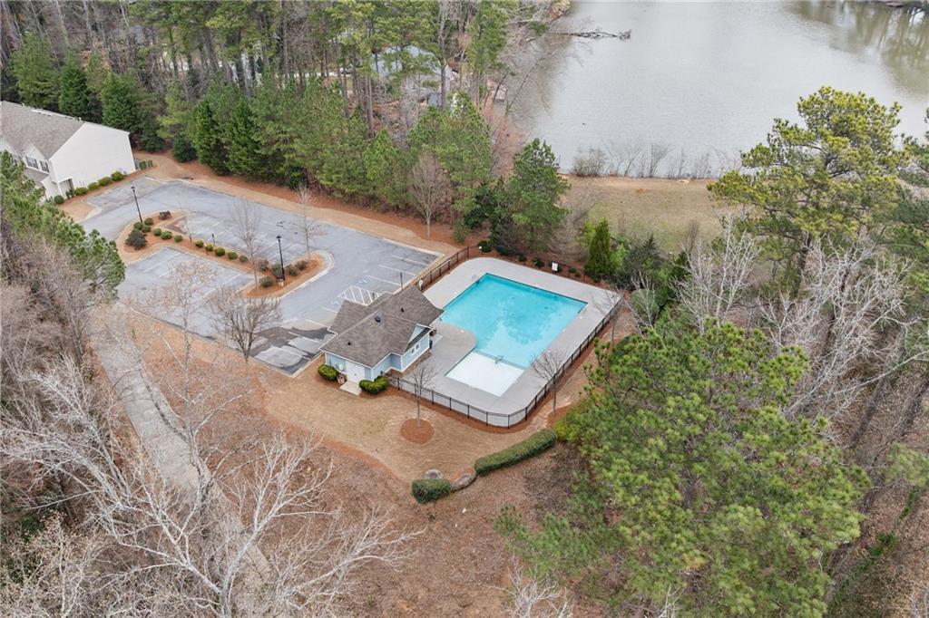 7054 Elmwood Ridge Court Atlanta, GA 30340 - Photo 44 of 44 an aerial view of a house having yard