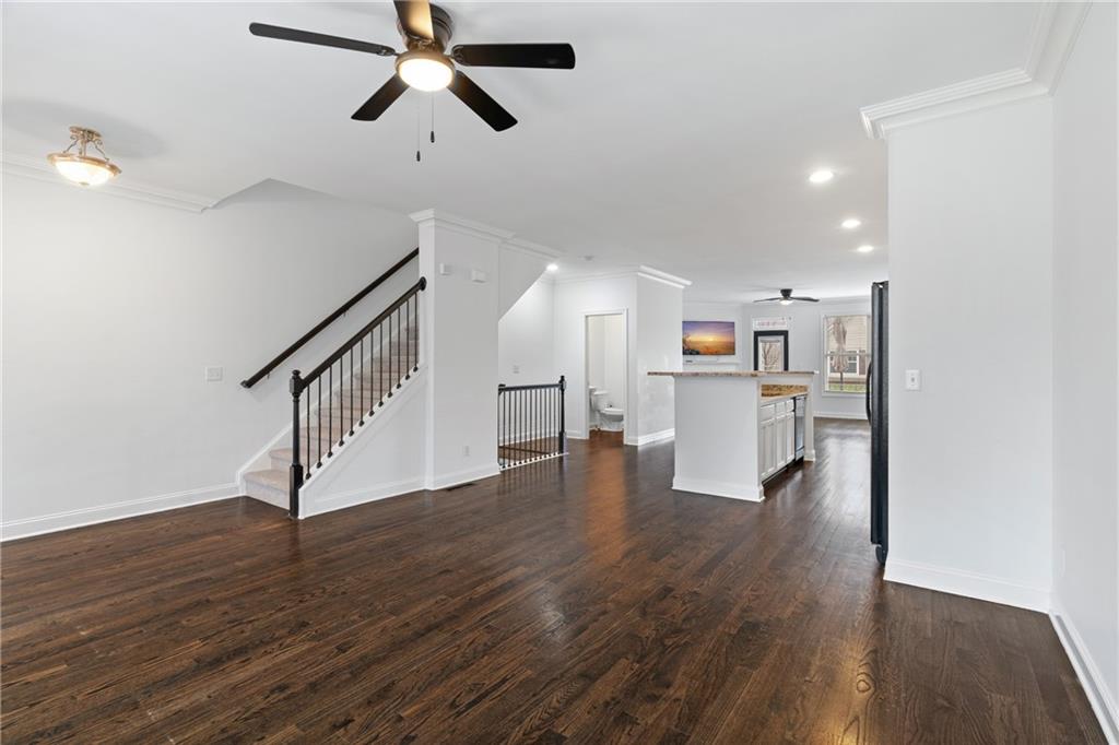 7054 Elmwood Ridge Court Atlanta, GA 30340 - Photo 5 of 44 a view of empty room with wooden floor and window