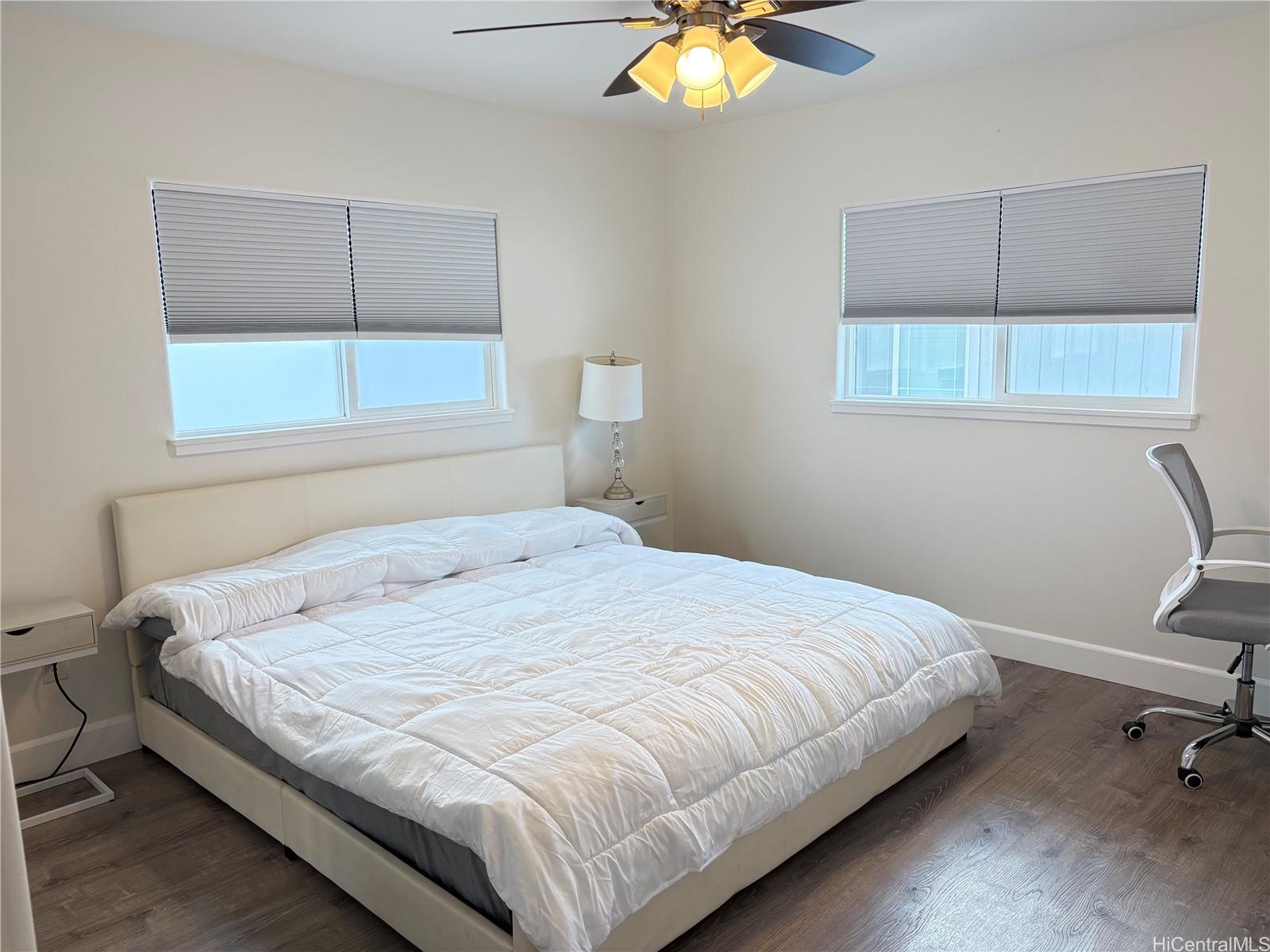 85-075 Waianae Valley Road, Unit B Waianae, HI 96792 - Photo 3 of 11 a bedroom with a bed and a window