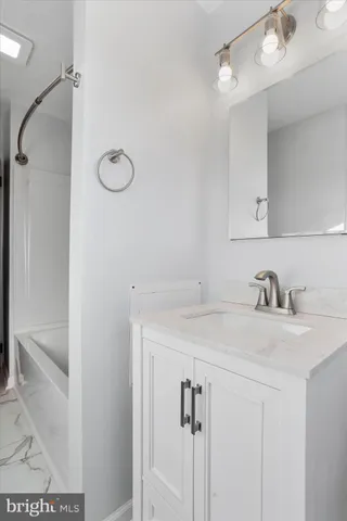 a view of a bathroom sink