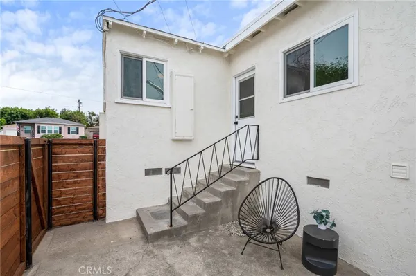a view of outdoor space and deck