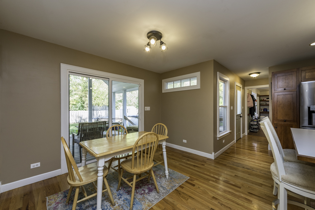 3482 Ellis Avenue Gurnee, IL 60031 - Photo 21 of 46 a dining room with furniture and wooden floor