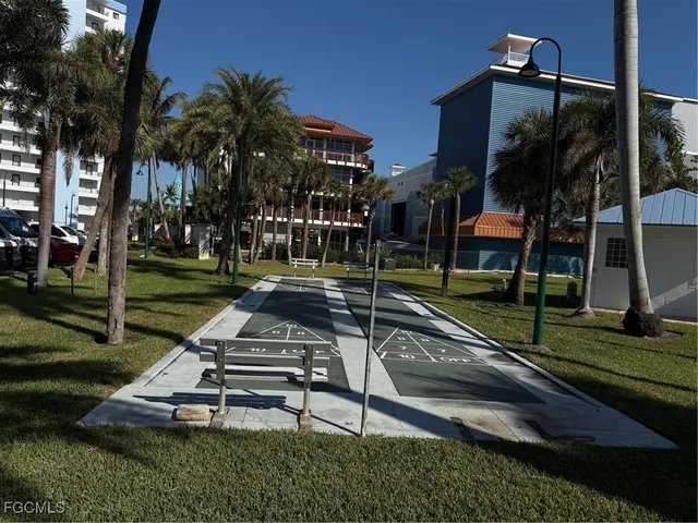 a view of a backyard with a deck