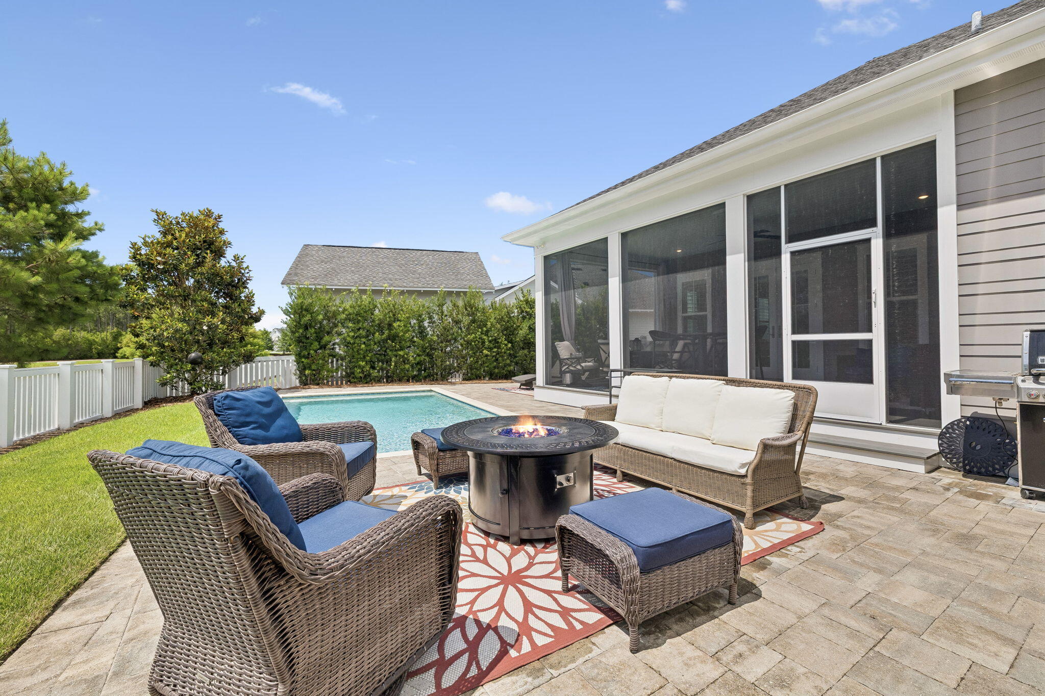 229 Sandchase Circle Inlet Beach, FL 32461 - Photo 17 of 107 Exterior - Backyard