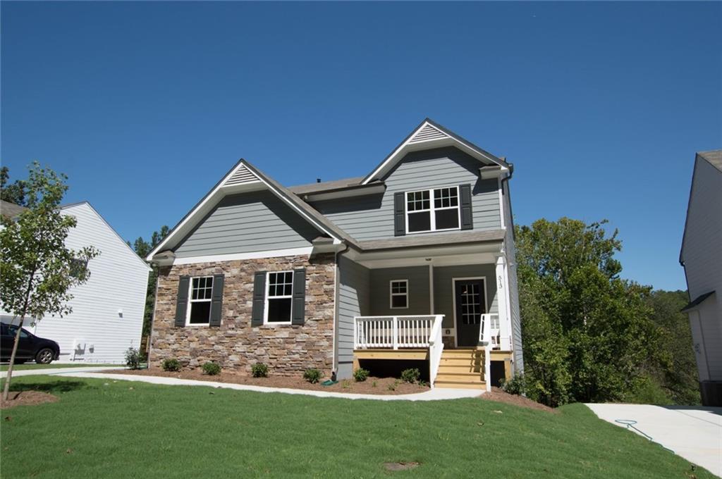 BRAND NEW! Ready now-Laurel plan on basement! Backs to trees! Very private!