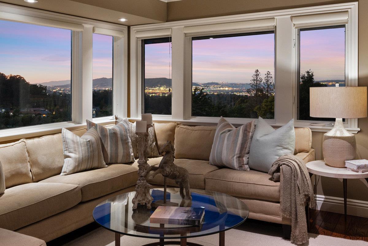 714 Jacaranda Circle Hillsborough, CA 94010 - Photo 46 of 57 a living room with furniture and a large window