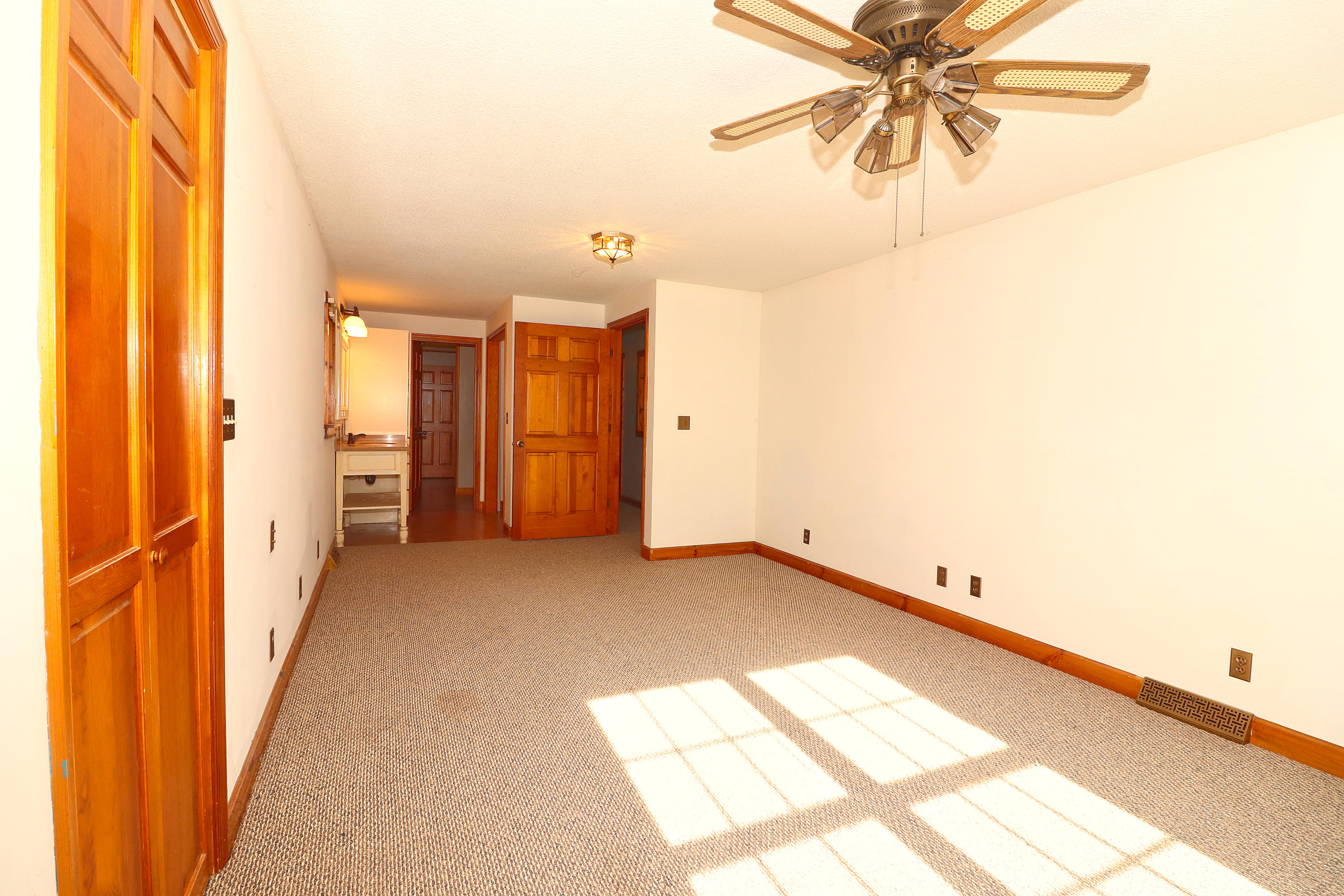 485 Haw Patch Road Ferrum, VA 24088 - Photo 17 of 23 a view of a hallway with a bathroom