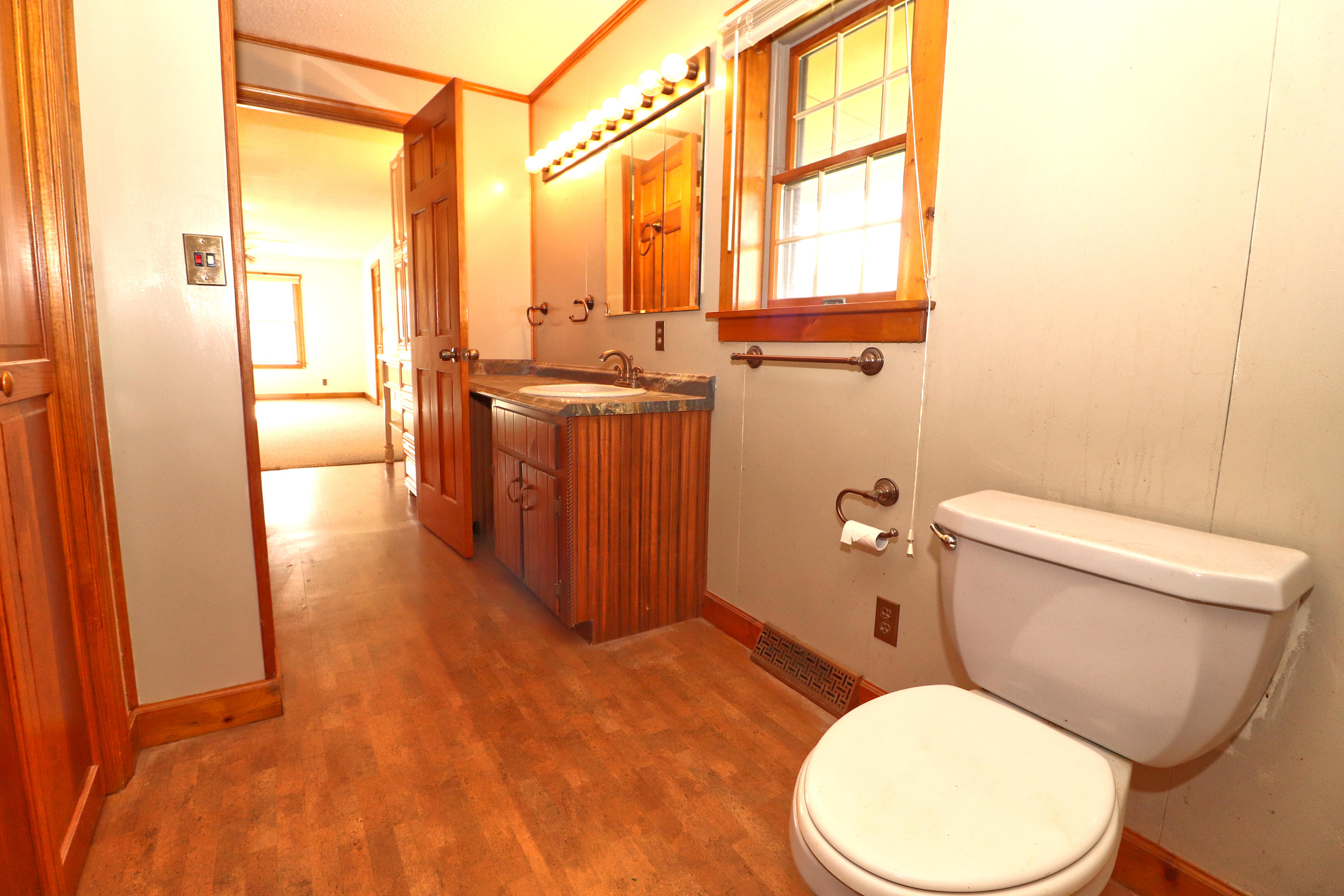 485 Haw Patch Road Ferrum, VA 24088 - Photo 19 of 23 a bathroom with a toilet a sink and a shower