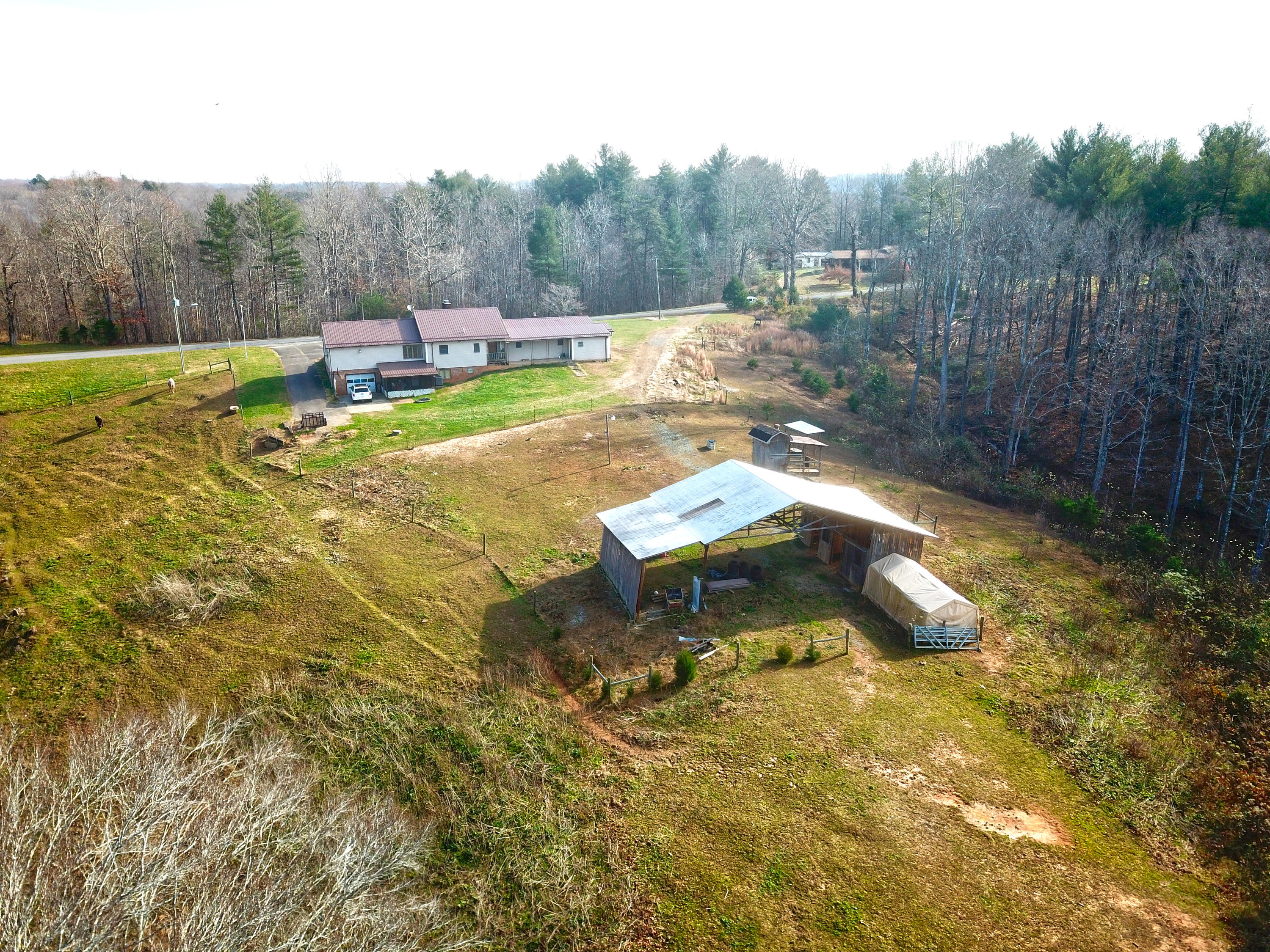 485 Haw Patch Road Ferrum, VA 24088 - Photo 4 of 23 a view of a swimming pool with a yard