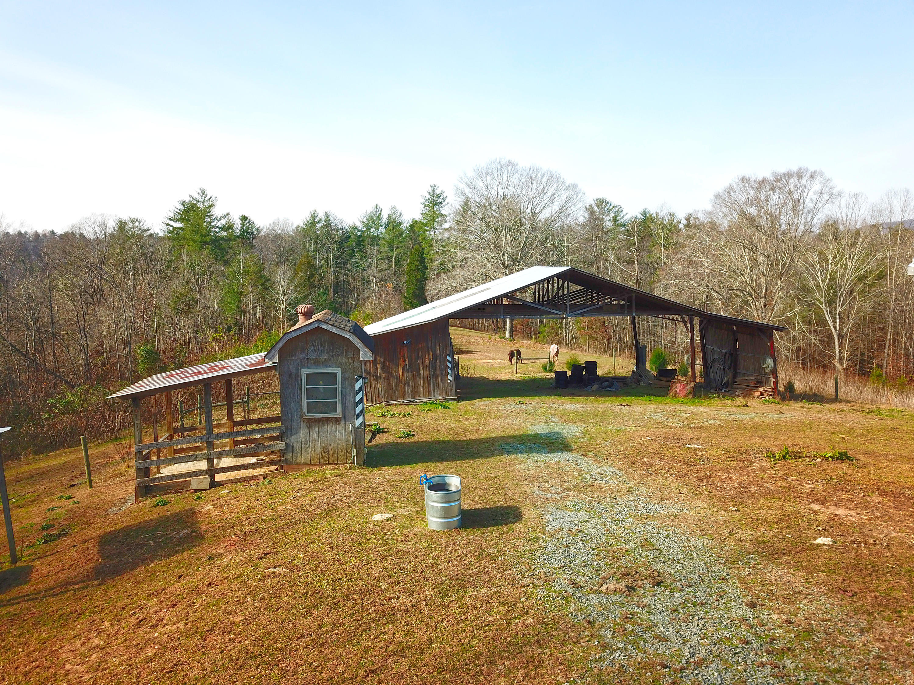 485 Haw Patch Road Ferrum, VA 24088 - Photo 5 of 23 a front view of a house with a yard