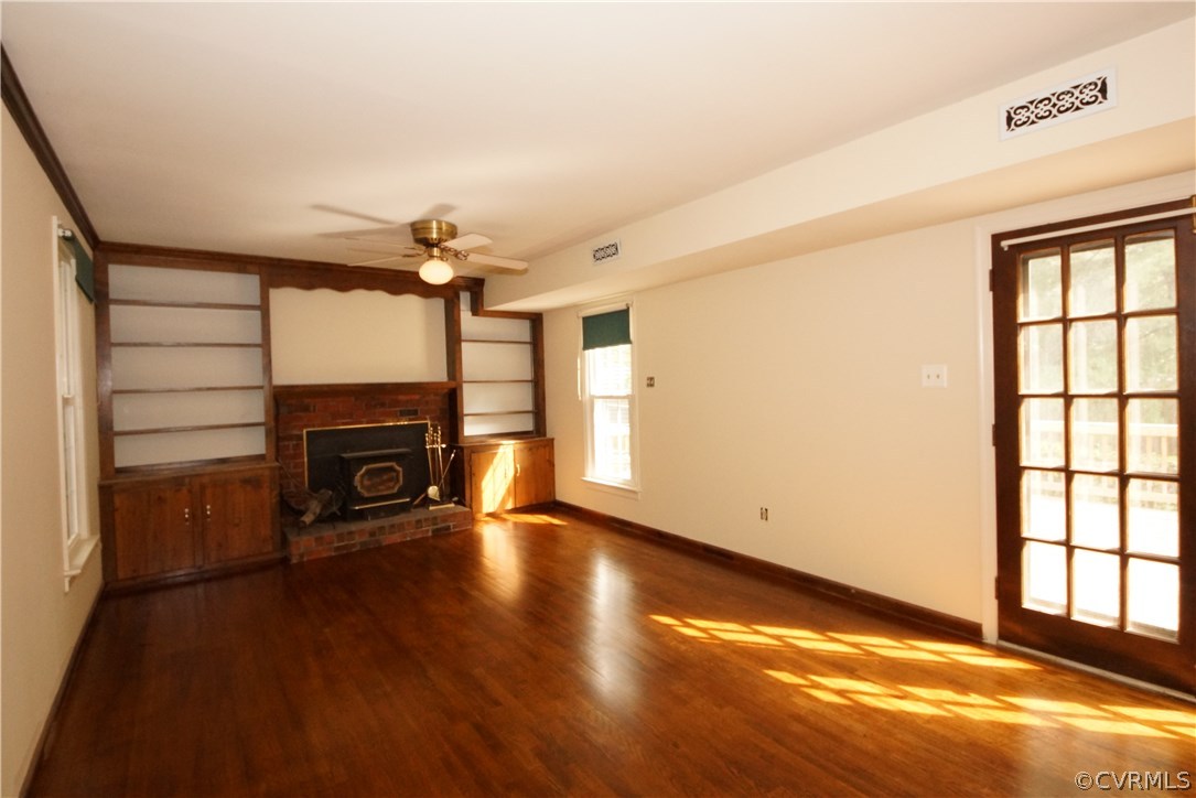 10407 Warren Road Glen Allen, VA 23060 - Photo 12 of 25 Family room with wood burning stove fireplace. New