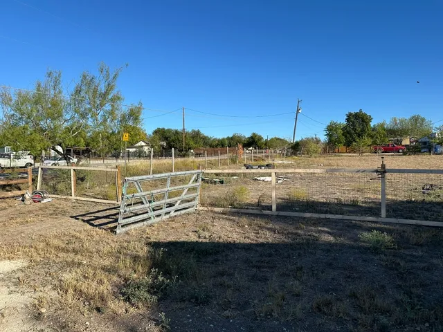 a view of an outdoor space and a yard