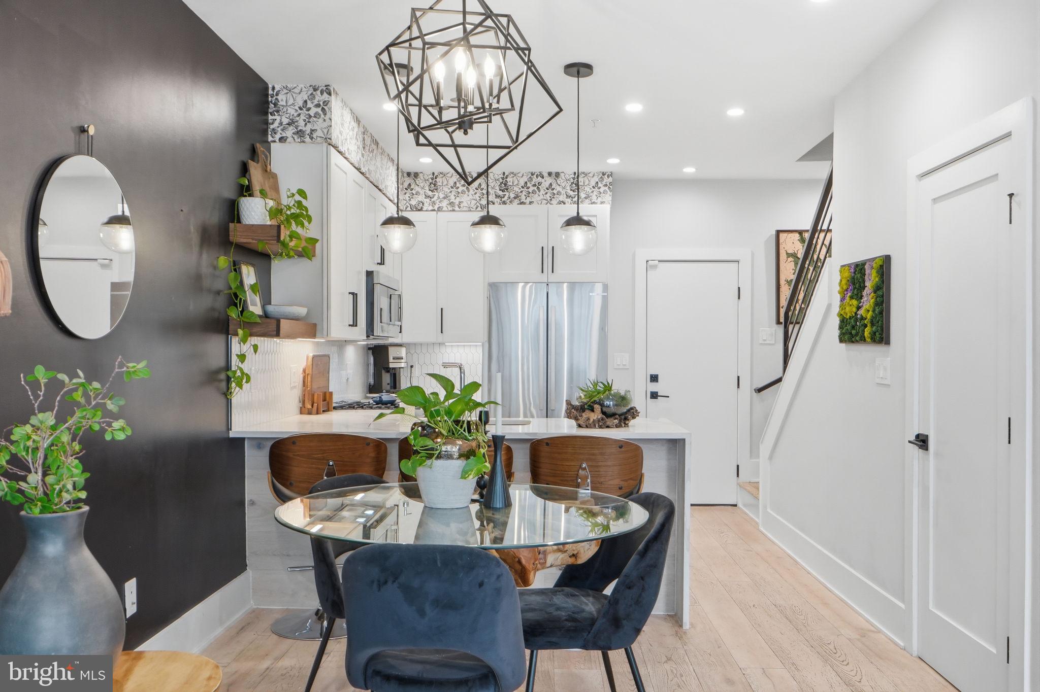 1216 I Street Northeast, Unit B Washington, DC 20002 - Photo 3 of 40 Ample dining space for everyday or entertaining