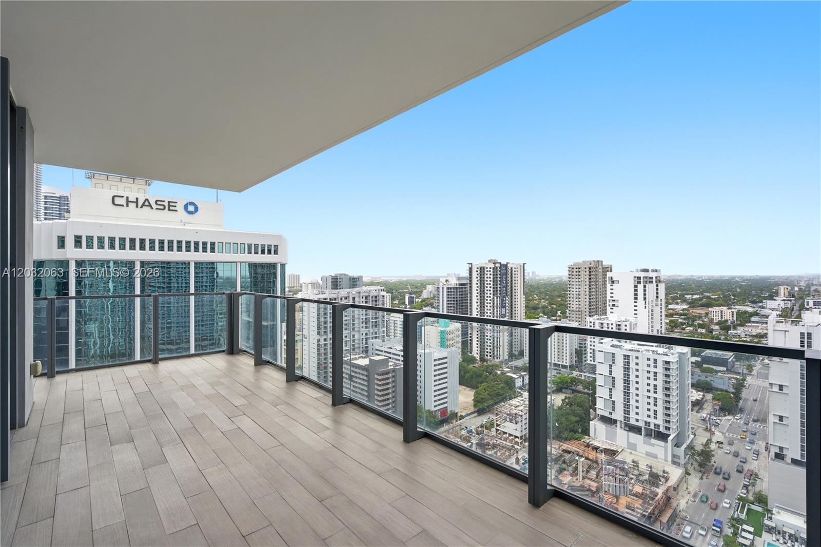 88 Southwest 7th Street, Unit 2302 Miami, FL 33130 - Photo 24 of 26 a view of terrace with city view