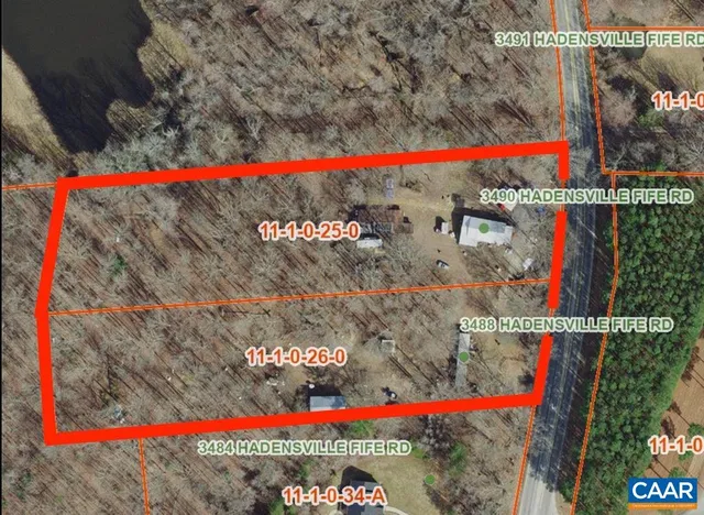 $182,500 | 3490 Hadensville-Fife Road, Goochland, VA 23063