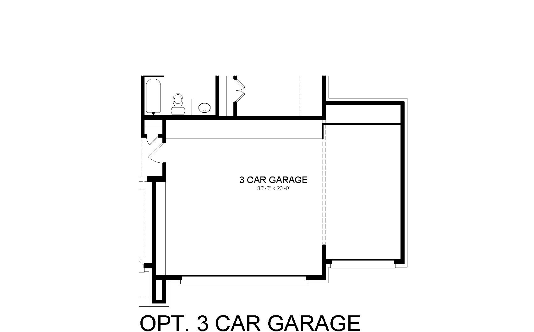 304 Gambels Quail Road Hempstead, TX 77445 - Photo 23 of 24 Optional 3-car garage - Juniper
