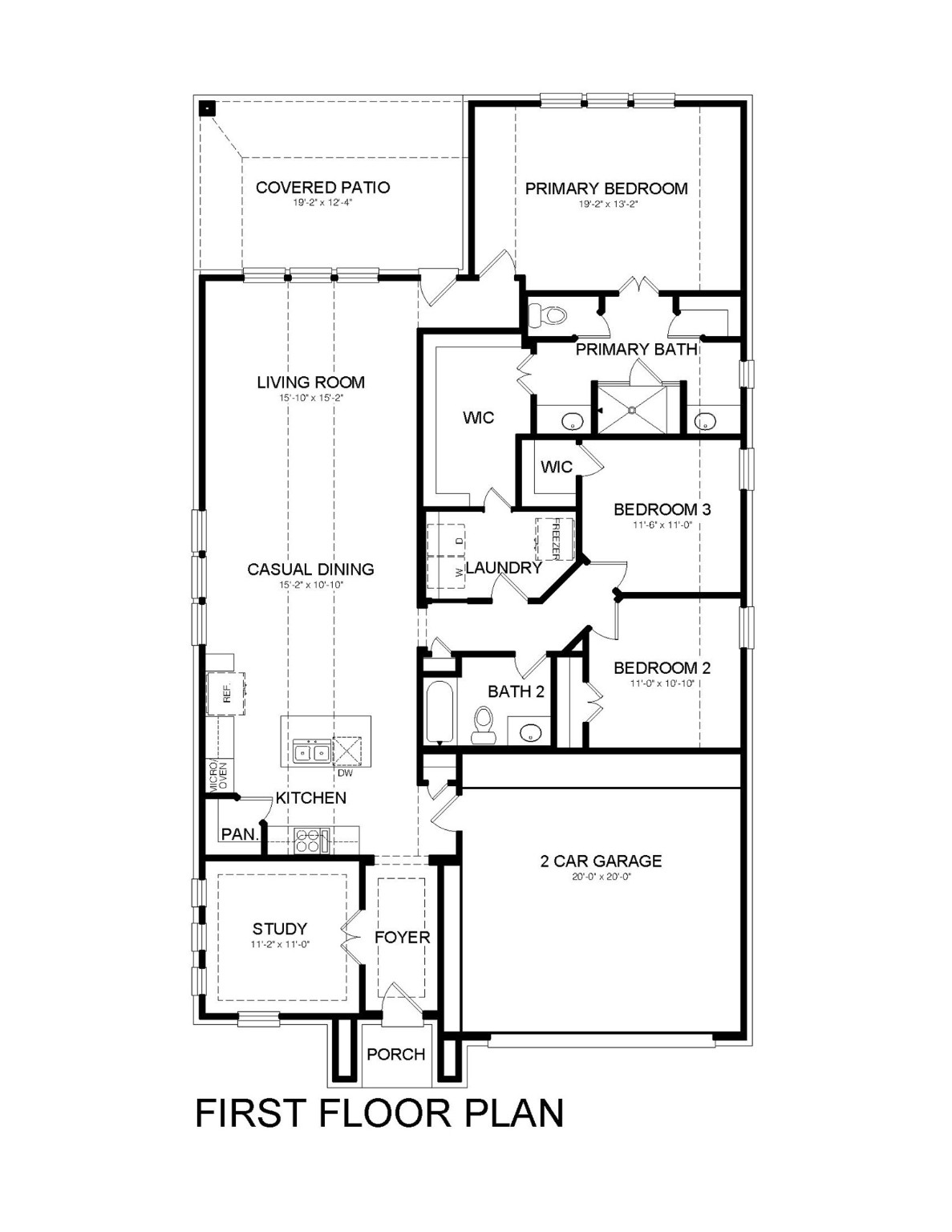 304 Gambels Quail Road Hempstead, TX 77445 - Photo 28 of 28 Floor plan - Juniper