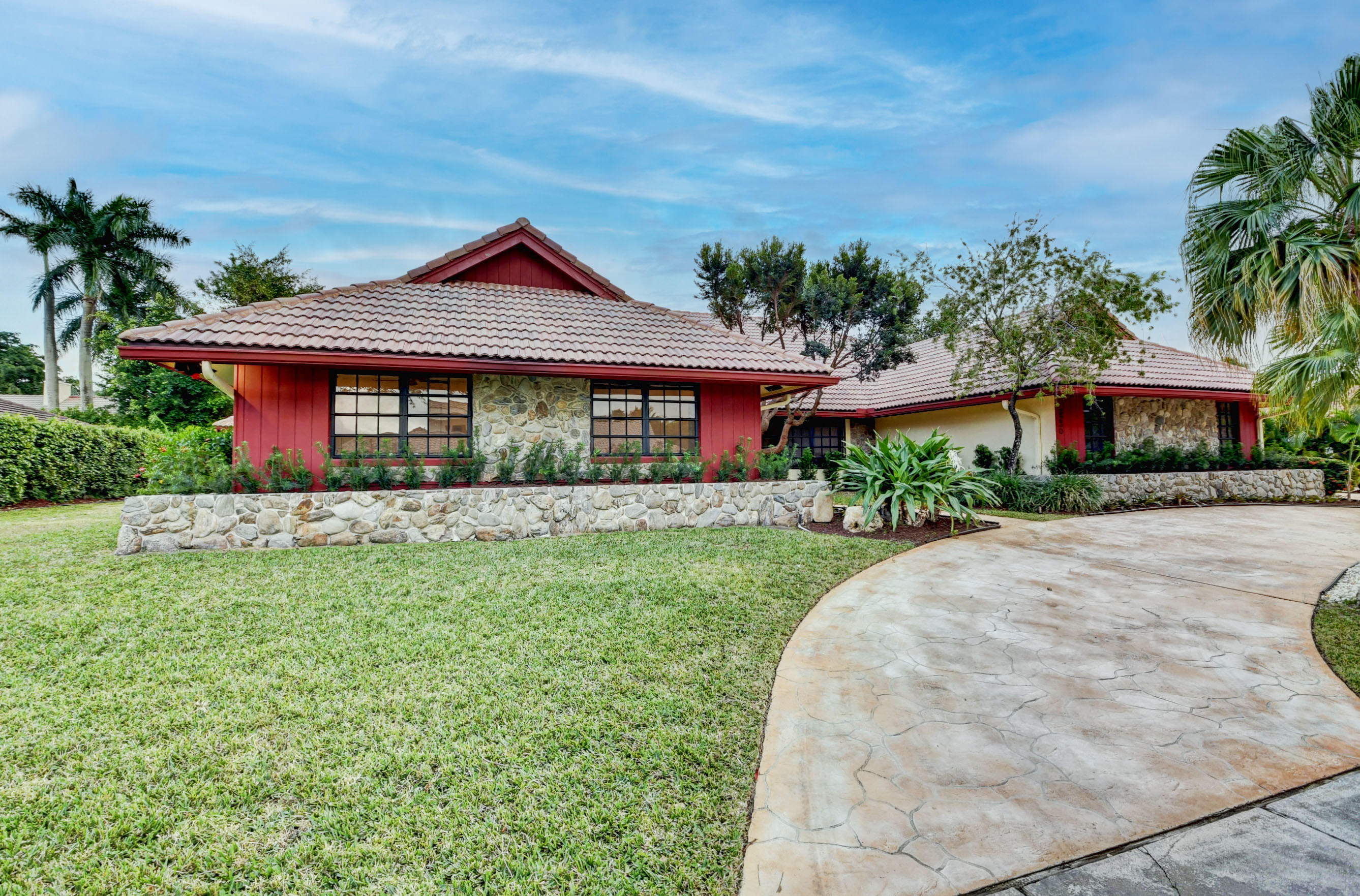 3230 St James Drive Boca Raton, FL 33434 - Photo 61 of 62 front view of a house with a yard